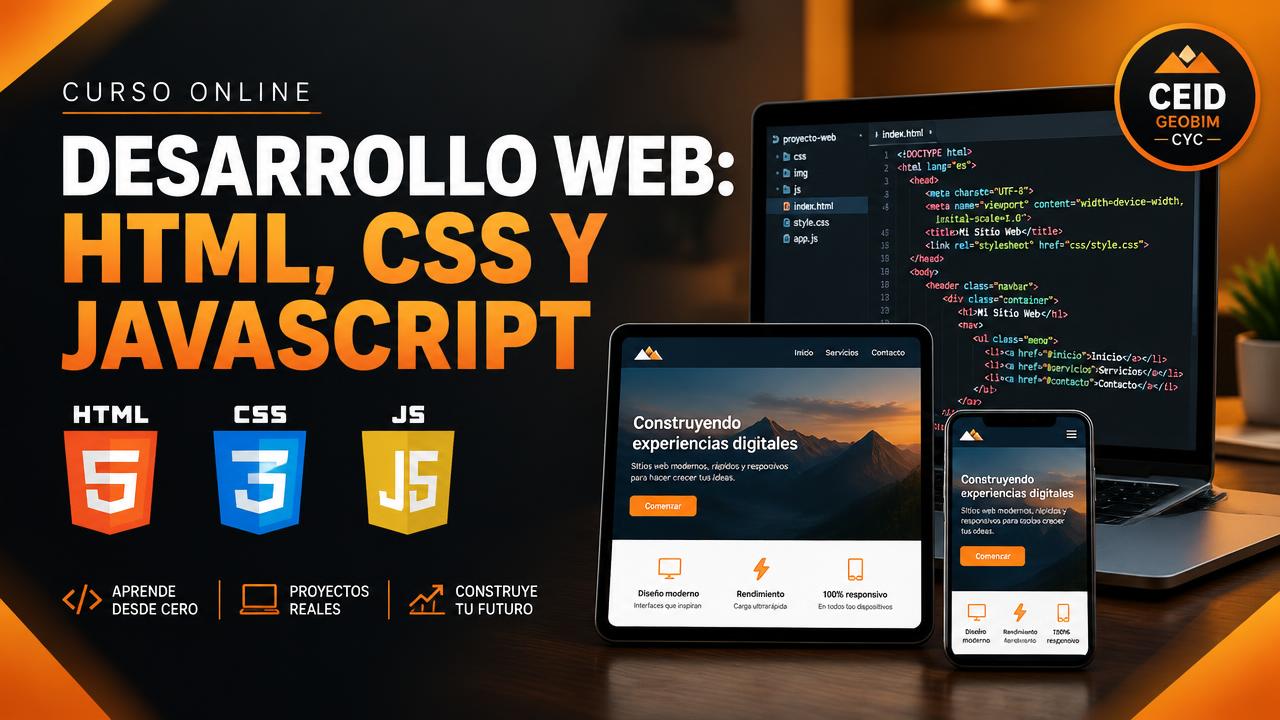 Curso de Desarrollo Web: HTML, CSS y JavaScript