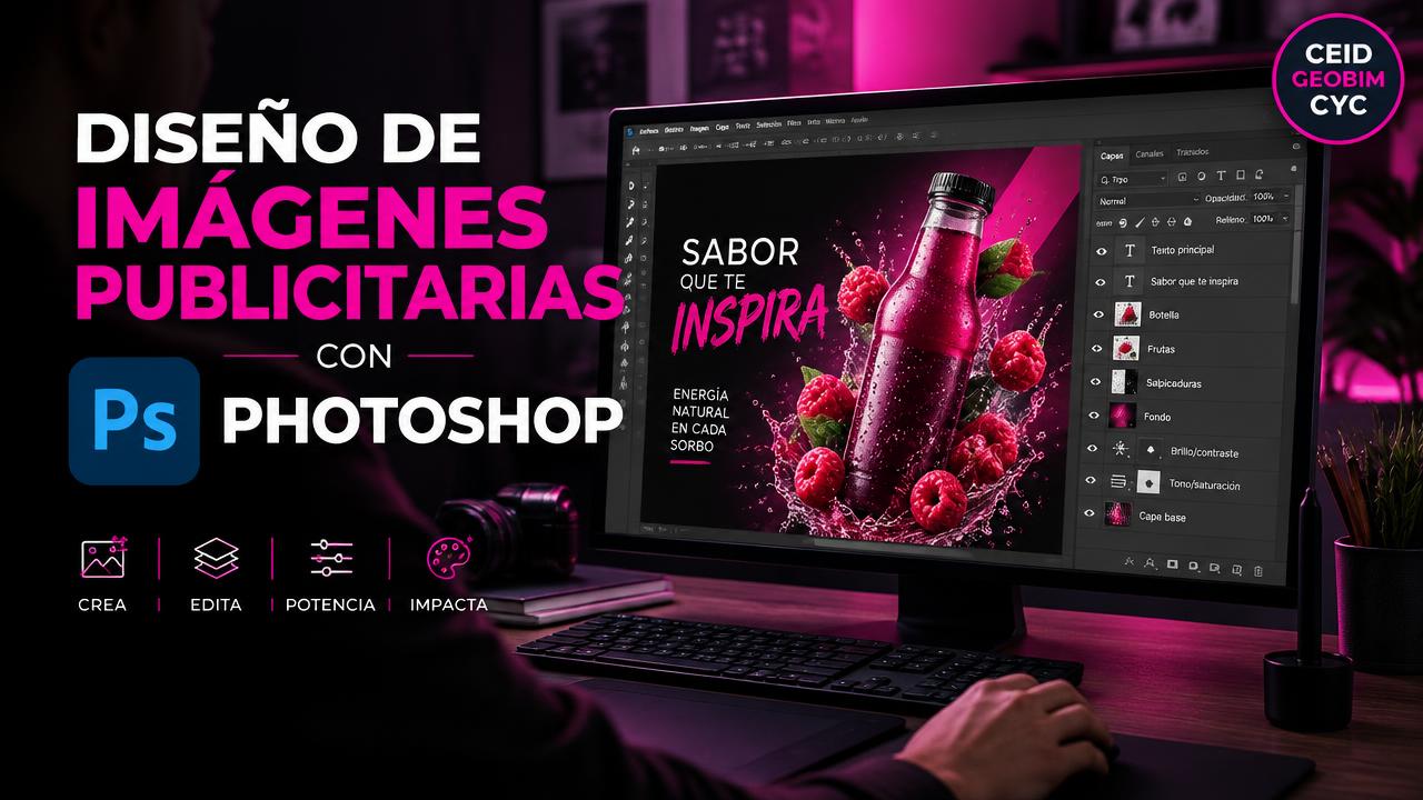 Curso de Diseño de Imágenes Publicitarias con Photoshop